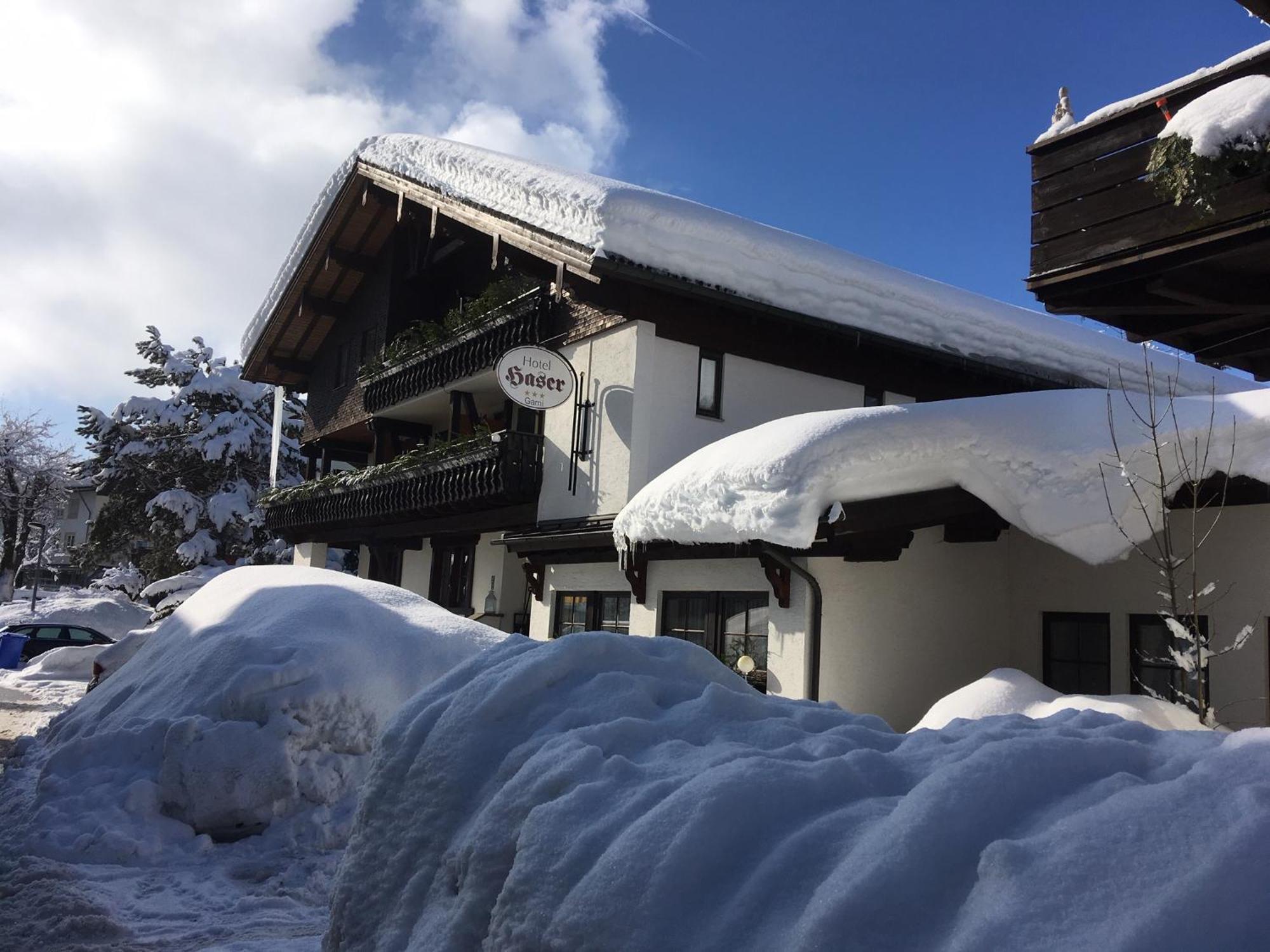 Kur- Und Ferienhotel Haser Oberstaufen Exteriér fotografie