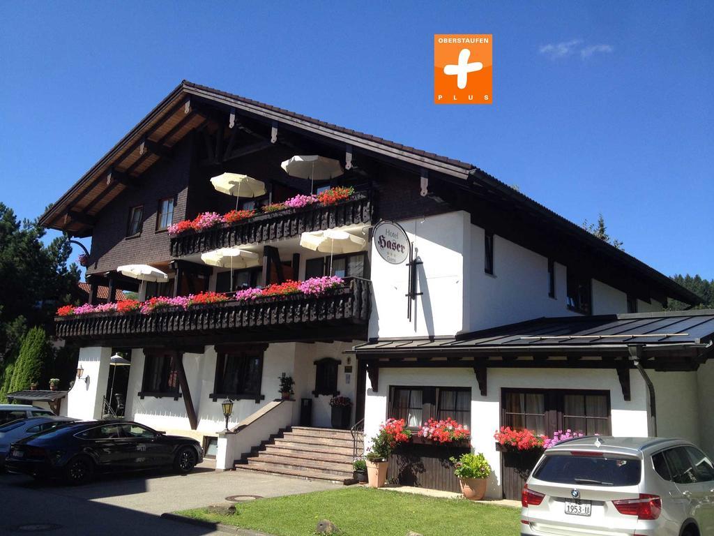 Kur- Und Ferienhotel Haser Oberstaufen Exteriér fotografie